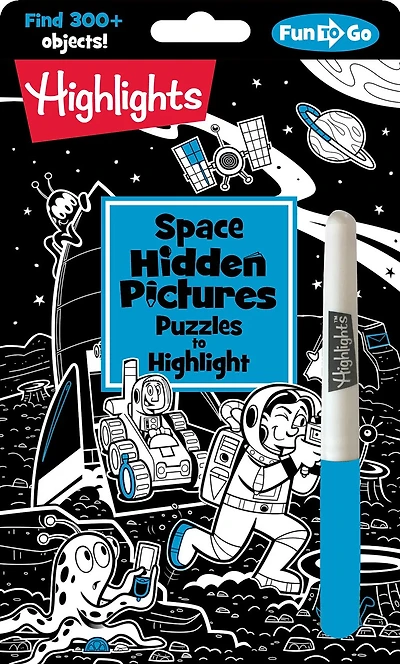 Space Hidden Pictures Puzzles to Highlight: Space-Themed Hidden Pictures Activity Book for Kids with Neon Highlighter Puzzles