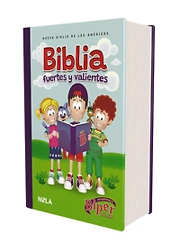 Biblia Biper y sus amigos, Fuertes valientes (NBLA), Tapa dura, Palabras de Jesús en rojo, Comfort Print