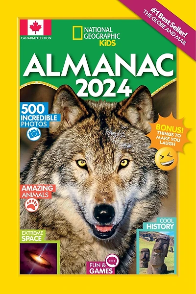National Geographic Kids Almanac 2024 (Canadian edition)