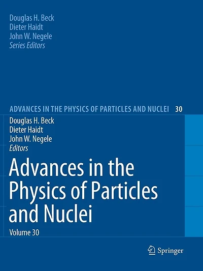 Advances in the Physics of Particles and Nuclei Volume 30