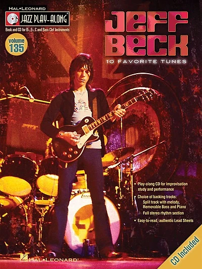 Jeff Beck: Jazz Play-along Volume 135