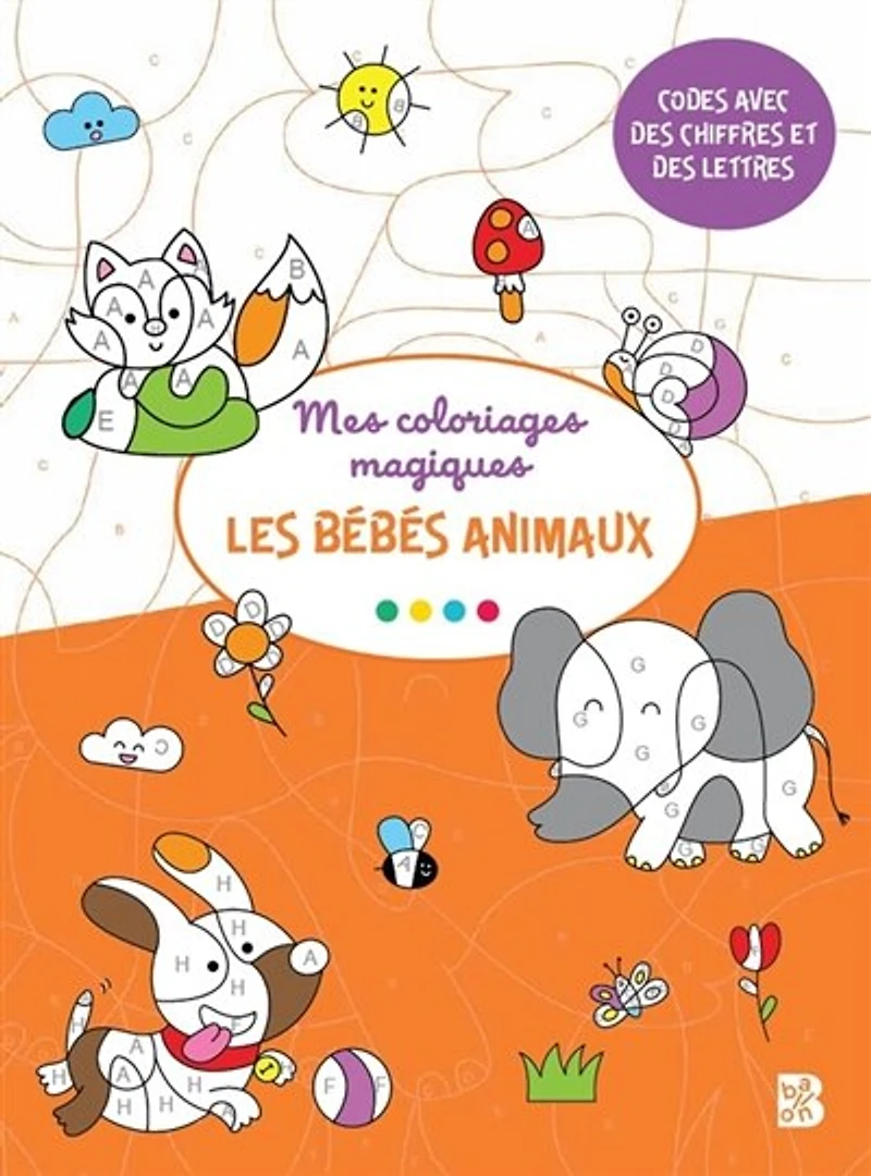 Coloriages magiques: Bébés animaux 4+