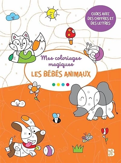 Coloriages magiques: Bébés animaux 4+