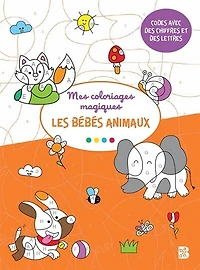 Coloriages magiques: Bébés animaux 4+