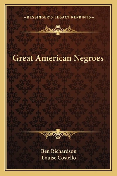 Great American Negroes
