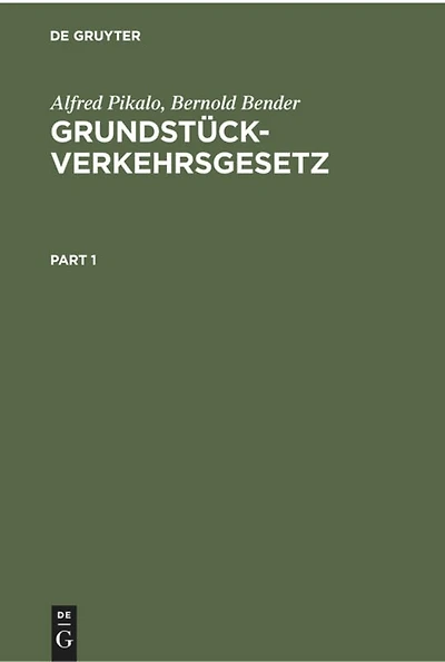 Grundstückverkehrsgesetz: Kommentar