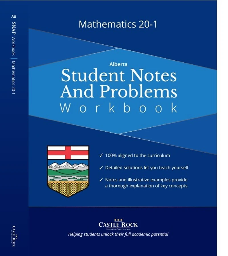 Mathematics 20-1 (Alberta): Student Notes And Problems Workbook