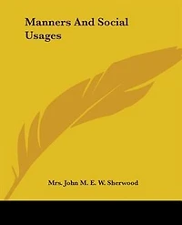Manners And Social Usages