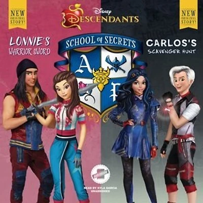 Disney Descendants: School of Secrets: Books 4 & 5: Lonnie’s Warrior Sword Carlos’s Scavenger Hunt