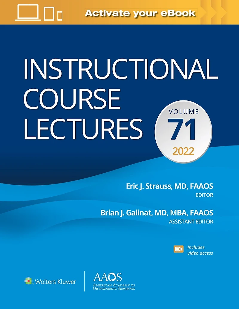 Instructional Course Lectures: Volume 75 Print + Ebook with Multimedia