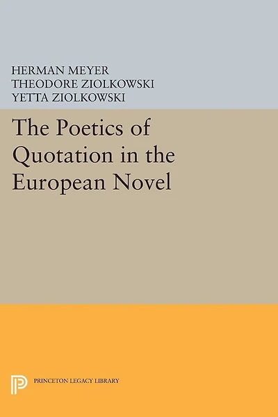 the Poetics of Quotation European Novel