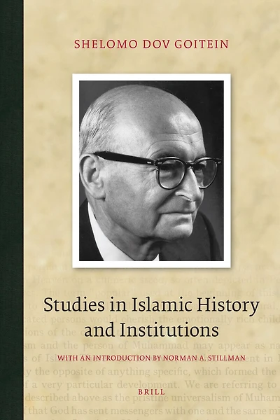 Studies in Islamic History and Institutions
