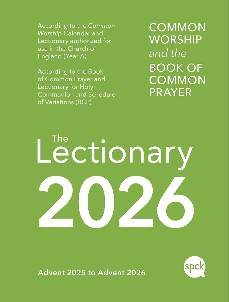 Common Worship Lectionary 2026: Church of England Liturgical Calendar with the Book Prayer (Includes Daily Readings and Service Planning Guide a Compact, Portable