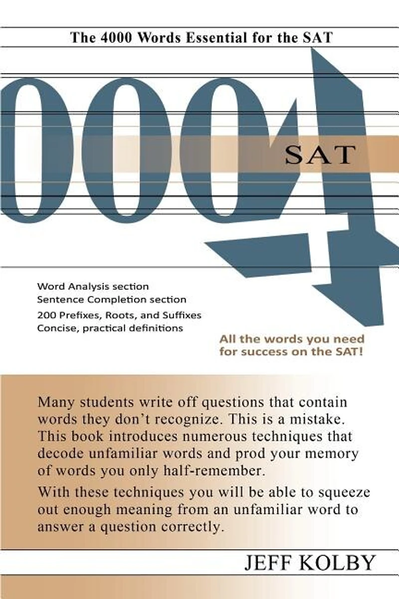 SAT 4000: the 4000 Words Essential for