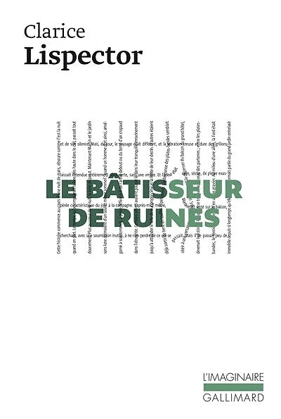 Le bâtisseur de ruines