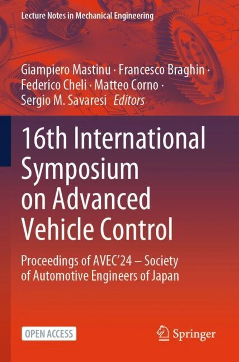 16th International Symposium on Advanced Vehicle Control: Proceedings of AVEC'24 - Society of Automotive Engineers of Japan