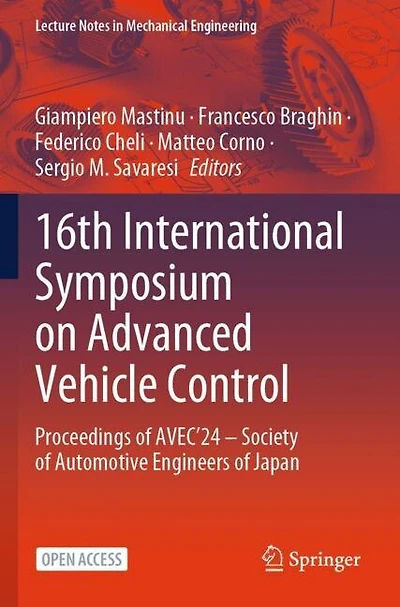 16th International Symposium on Advanced Vehicle Control: Proceedings of AVEC'24 - Society of Automotive Engineers of Japan