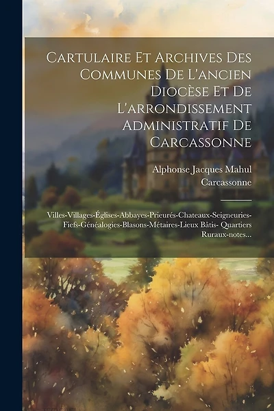 Cartulaire Et Archives Des Communes De L'ancien Diocèse Et De L'arrondissement Administratif De Carcassonne: Villes-villages-églises-abbayes-prieurés-chateaux-seigneuries-fiefs-généalogies-blasons-métaires-lieux Bâtis- Quartiers Ruraux-notes...