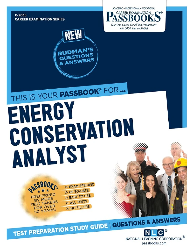 Energy Conservation Analyst (C-2035): Passbooks Study Guide