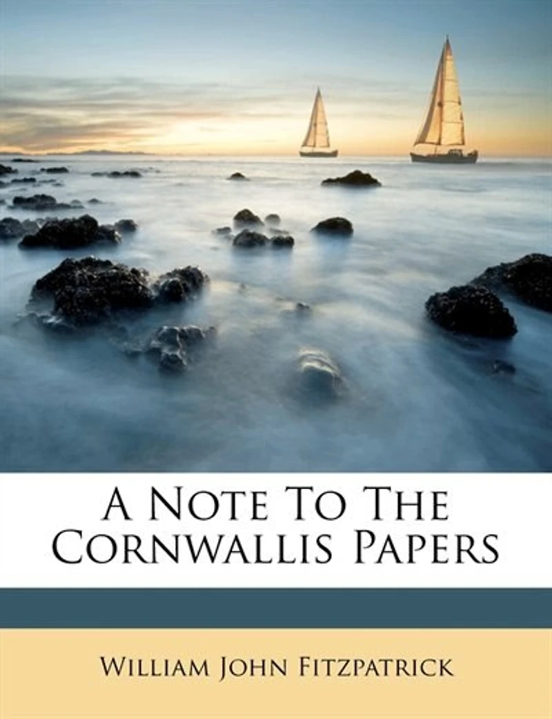 A Note To The Cornwallis Papers