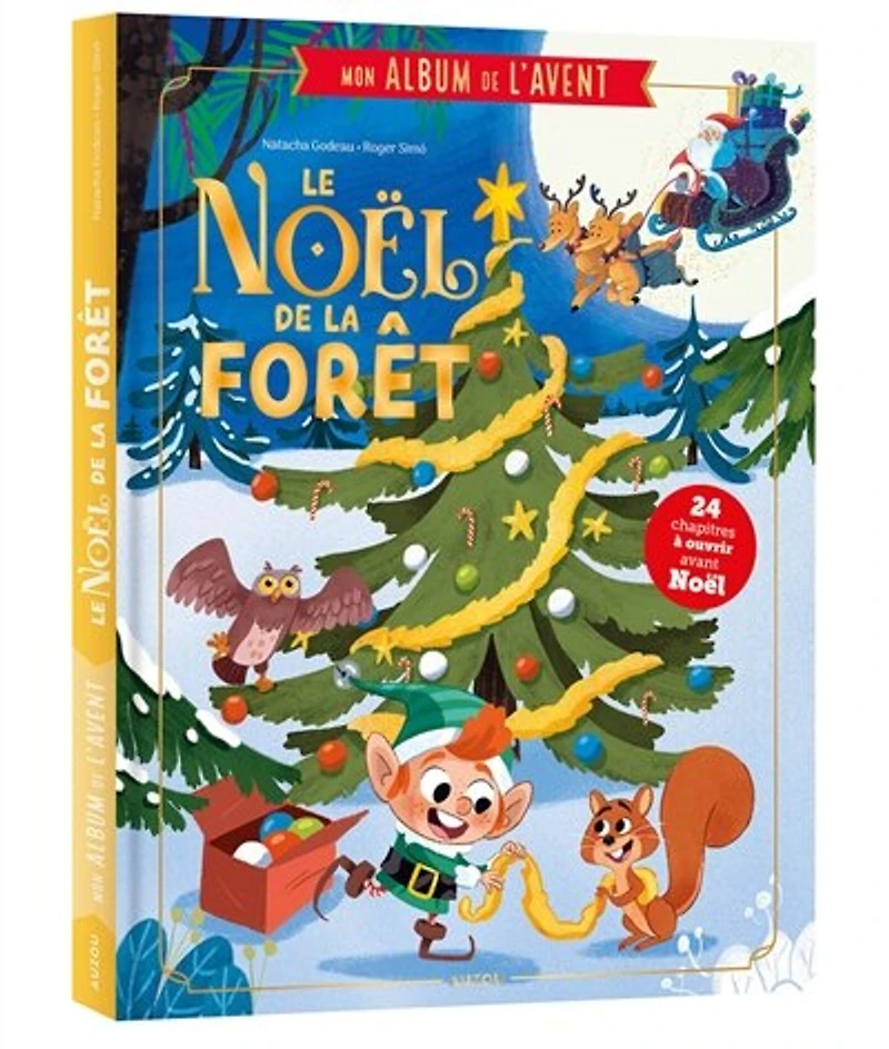 mon album de l'avent - le noël de la forêt: mon album de l'Avent
