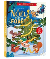 mon album de l'avent - le noël de la forêt: mon album de l'Avent
