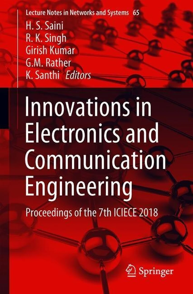 Innovations Electronics and Communication Engineering: Proceedings of the 7th ICIECE 2018