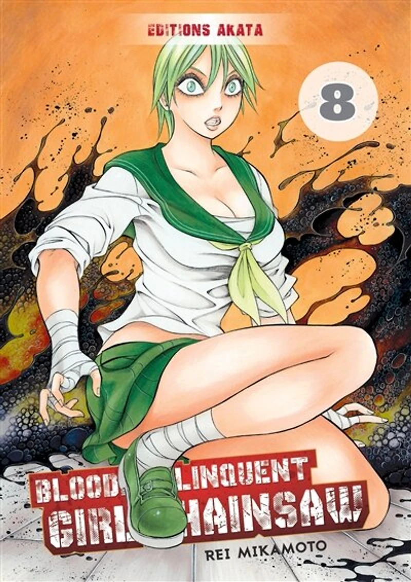 Bloody delinquent girl chainsaw, Vol. 8