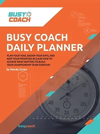 Busy Coach Daily Planner