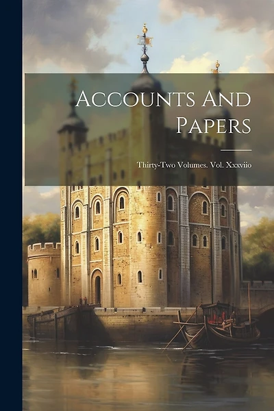 Accounts And Papers: Thirty-two Volumes. Vol. Xxxviio