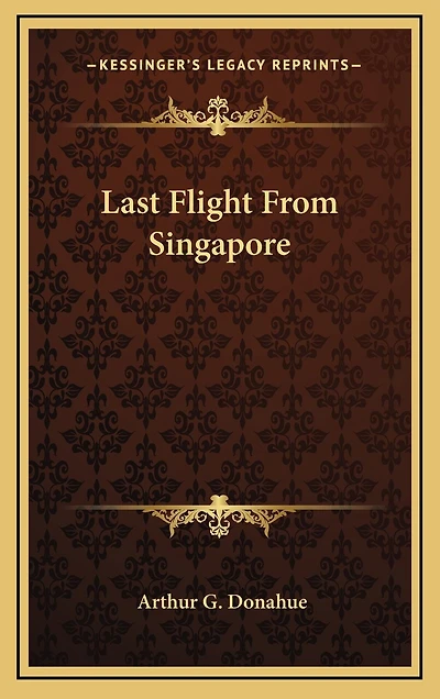 Last Flight from Singapore