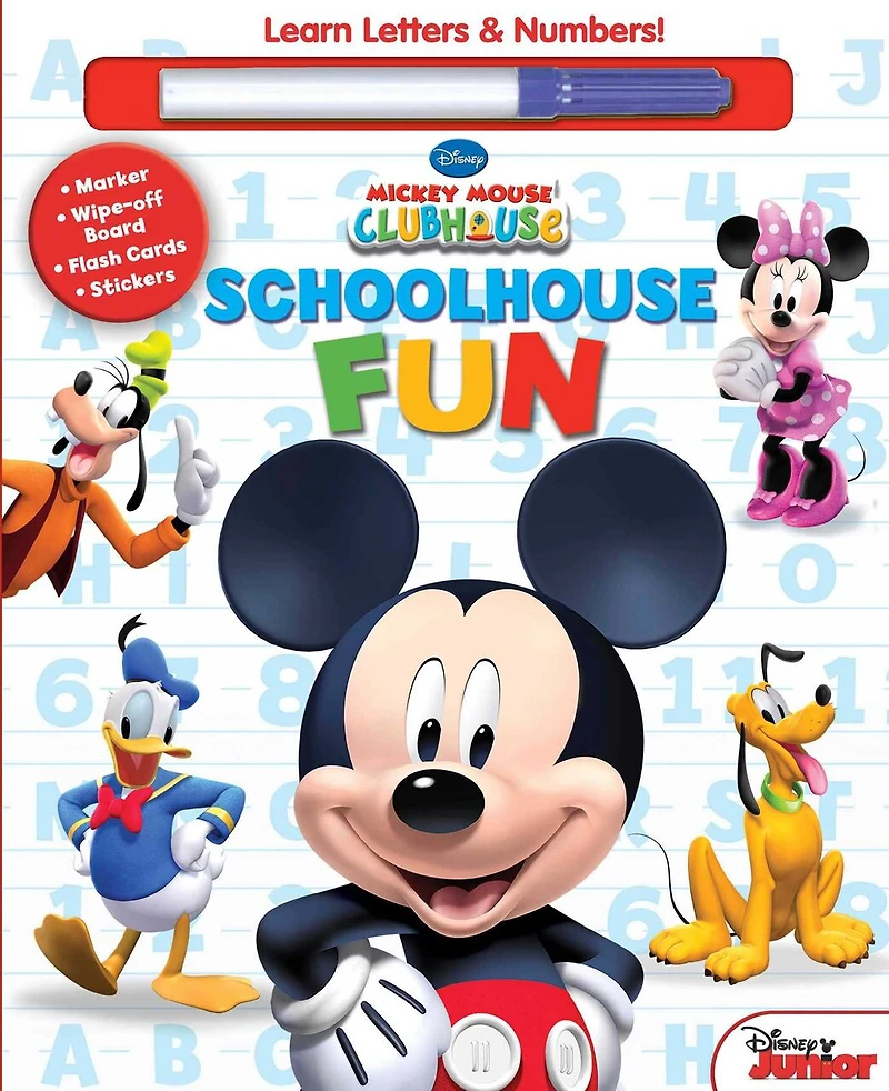 Disney Mickey Mouse Clubhouse: Schoolhouse Fun: A,B,Cs & 1, 2, 3s