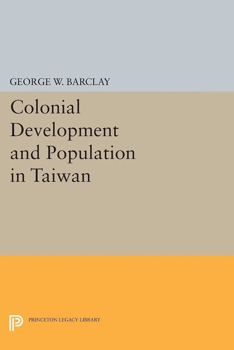 Colonial Development and Population Taiwan