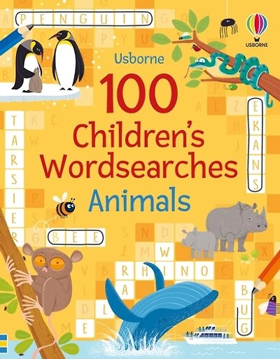 100 CHILDRENS WORDSEARCHES: ANIMALS