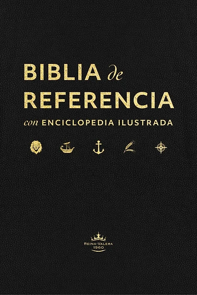 Biblia de referencia con enciclopedia ilustrada (Similpiel negro)