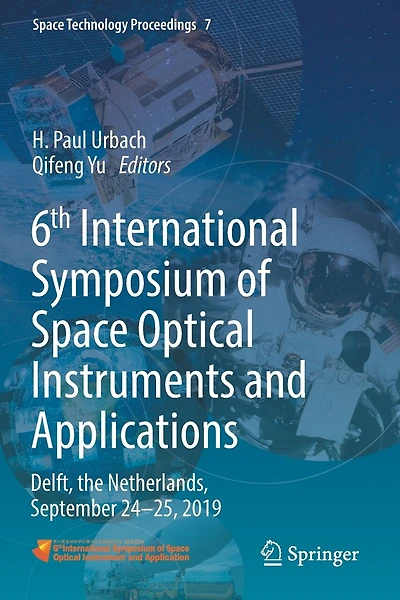 6th International Symposium of Space Optical Instruments and Applications: Delft, the Netherlands, September 24-25, 2019