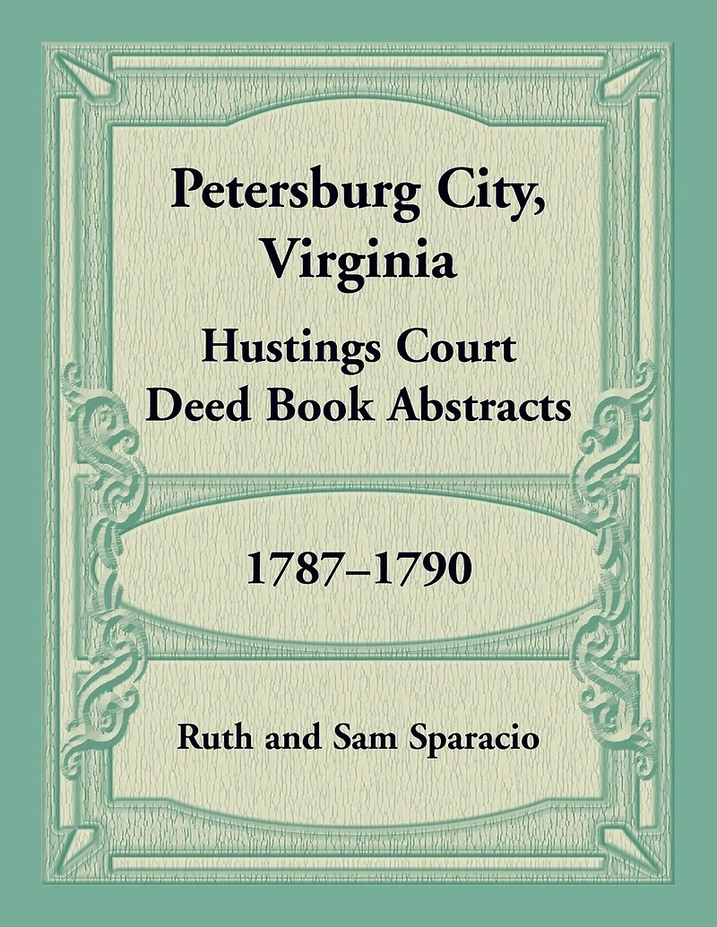 Petersburg City, Virginia Hustings Court Deed Book