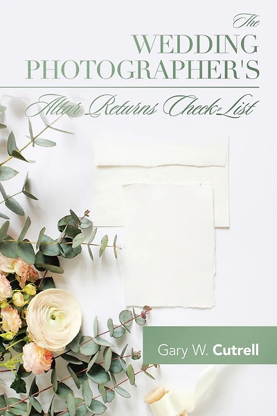The Wedding Photographer's Altar Returns Check-list