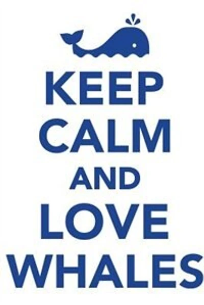 Keep Calm & Love Whales Notebook & Journal. Productivity Work Planner & Idea Notepad: Brainstorm Thoughts, Self Discovery, To Do List