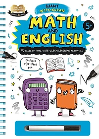 Help with Homework: Math and English-Giant Wipe-Clean Learning Activities Book: Includes Wipe-Clean Pen