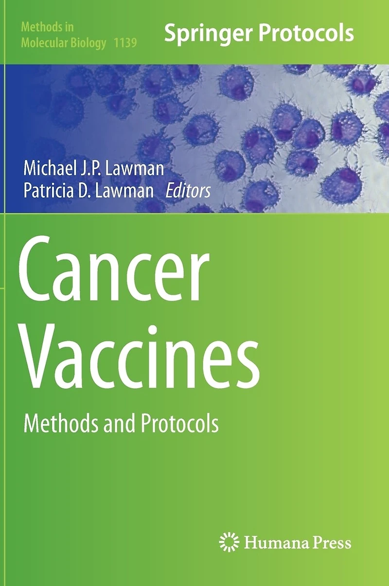 Cancer Vaccines: Methods And Protocols
