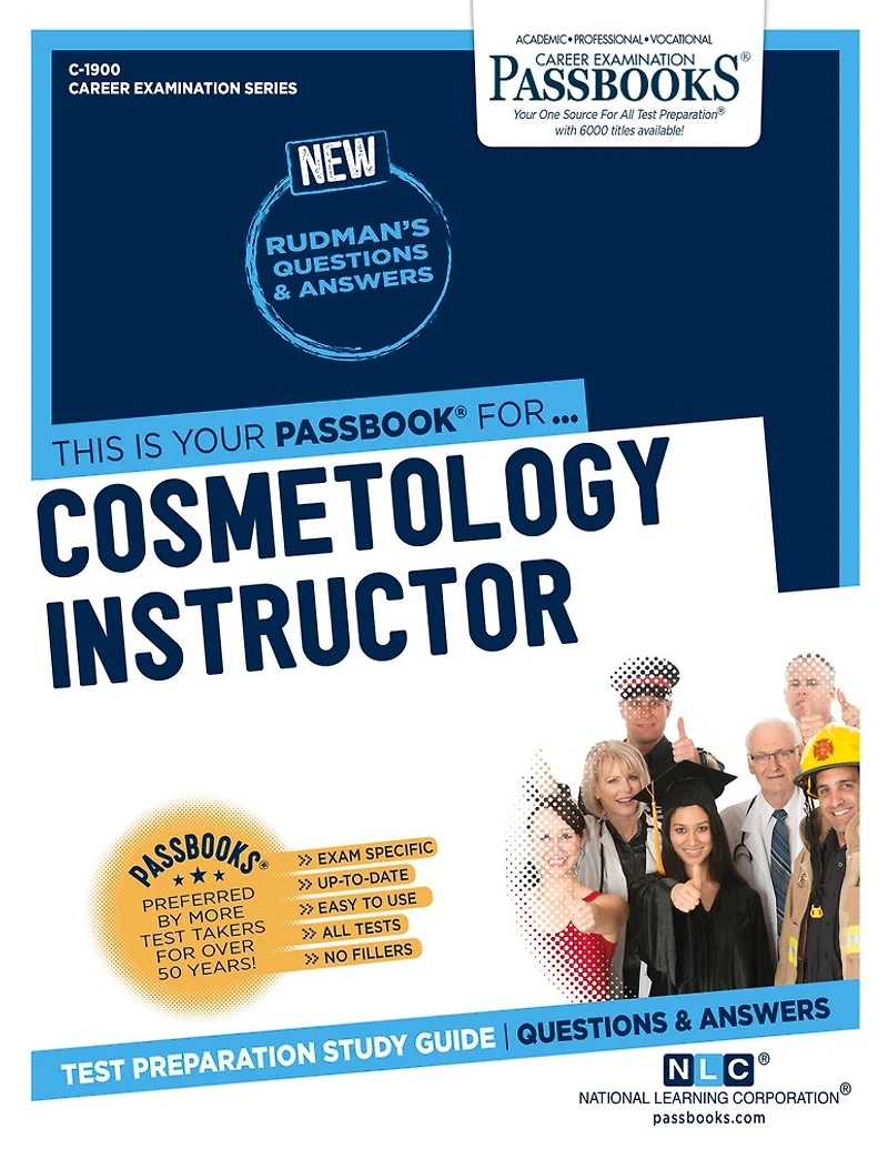 Cosmetology Instructor (C-1900): Passbooks Study Guide