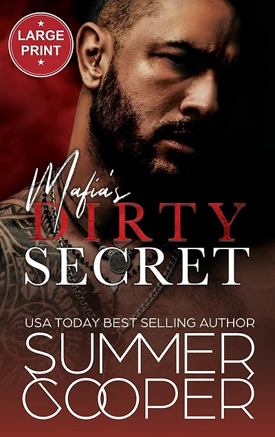 Mafia's Dirty Secret: Small Town Contemporary New Adult Romance (Large Print Hardback)