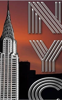 Iconic Chrysler Building New York City Sir Michael Huhn pop art Drawing Journal: Journal