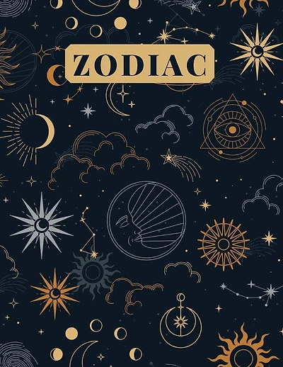 Zodiac: An Adult Coloring Book of Zodiac Designs and Astrology for Stress Relief and Relaxation