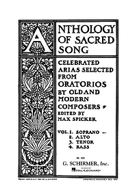 Anthology Of Sacred Song - Volume 1: Soprano
