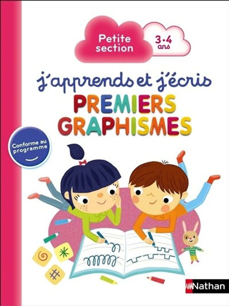 J'apprends et j'écris: mon cahier ardoise, premiers graphismes