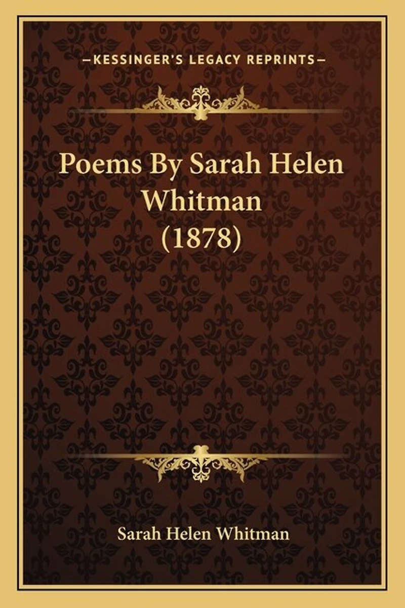 Poems By Sarah Helen Whitman (1878)