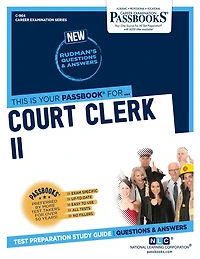 Court Clerk II (C-964): Passbooks Study Guide