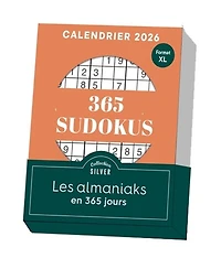 365 sudokus: calendrier 2026